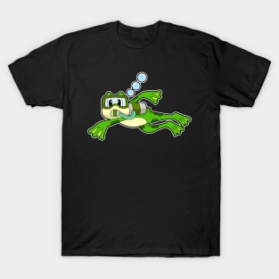 Frog Diver Oxygen bottle T-Shirt